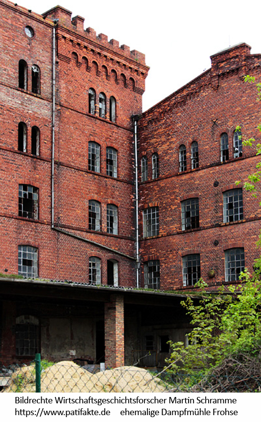 ehemalige Dampfmühle, Schönebeck OT Frohse